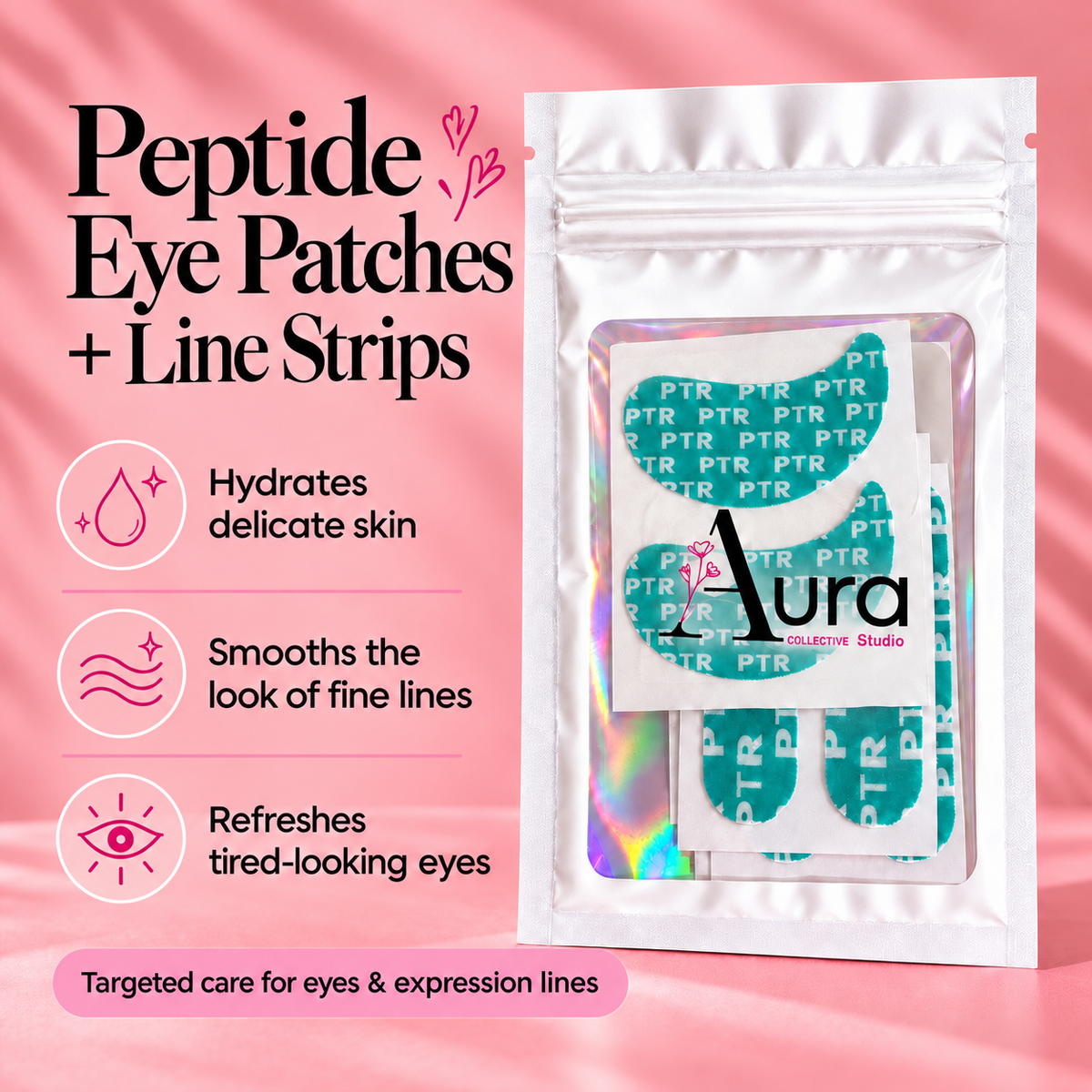 Peptide Line Strips & Eye Patches