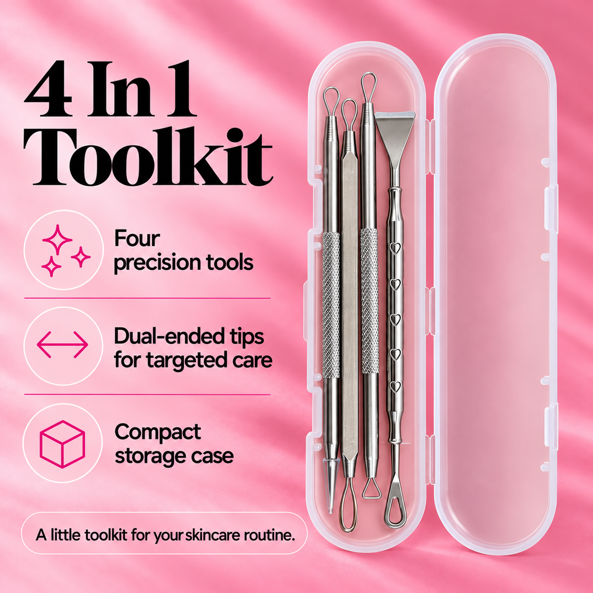 4-in-1 Blackhead Removal Toolkit