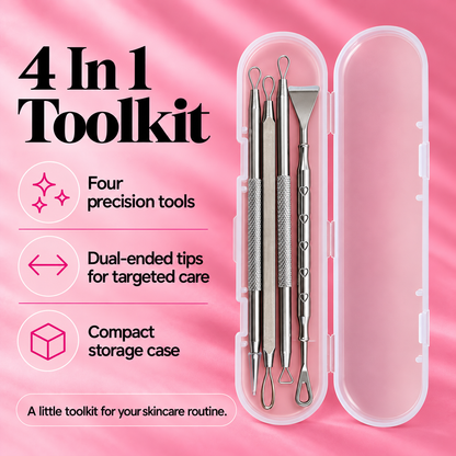 4-in-1 Blackhead Removal Toolkit